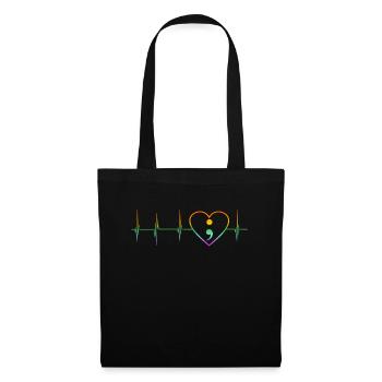 Show your support Mental Health - Tote Bag - black - Front