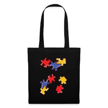 Puzzle - Tote Bag - black - Front