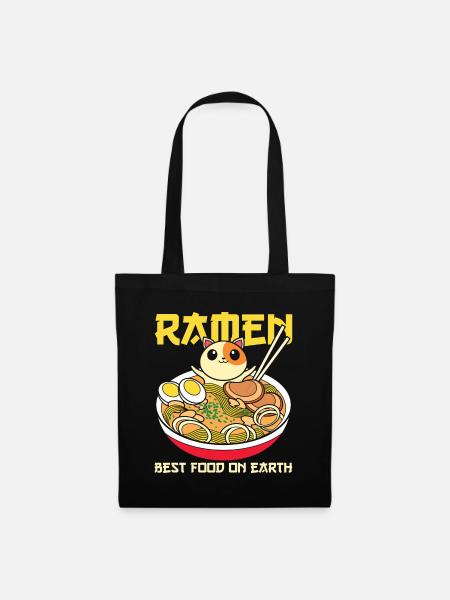 Anime Japan Kawaii Gift Ramen - Tote Bag - black