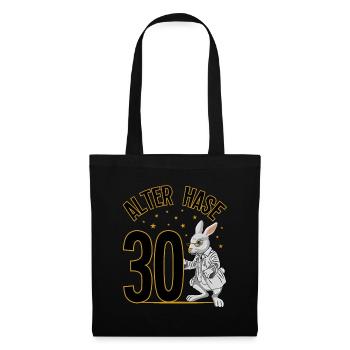 30 Geburtstag Geschenke lustig 30. Geburtstag Mann - Stoffbeutel - Schwarz - Vorne