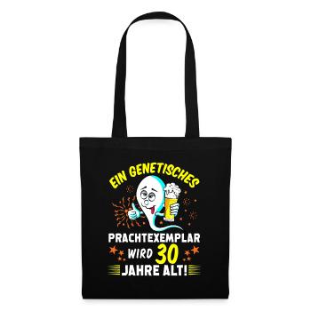 Vor 30 Jahren war ich mal der Schnellste 30 Jahre - Stoffbeutel - Schwarz - Vorne