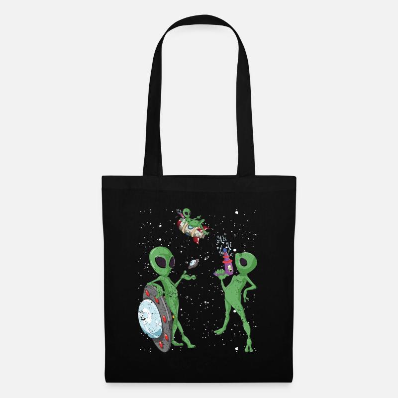 Alien - Stoffbeutel - Schwarz