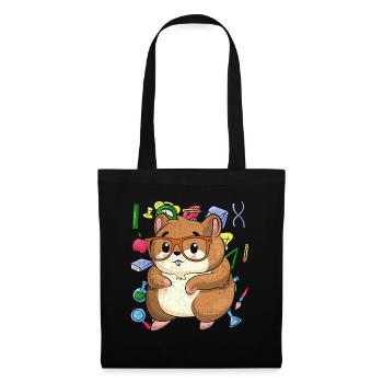 Enrolment Animal Gift Primary School Hamster - Tote Bag - black - Front