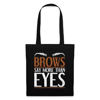 Make Up Artist Gift Beauty Brow Artist - Tote Bag - black - Front