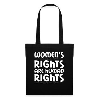 Feminism Feminist Women's Rights Equality - Tote Bag - black - Front