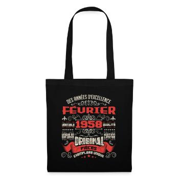 Février 1958 | Des Années D'excellence - Sac en tissu - noir - Devant