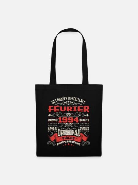 Février 1994 | Des Années D'excellence - Sac en tissu - noir