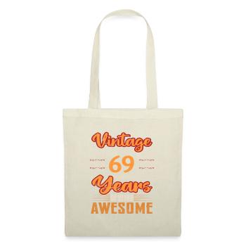 Vintage | 69 birthday gift ideas - Tote Bag - nature - Front