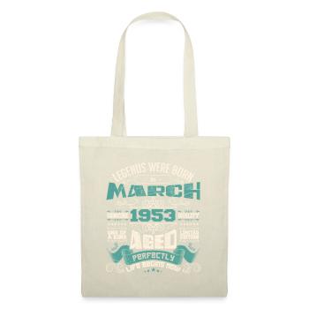 March 1953 | birthday gift - Sac en tissu - nature - Devant