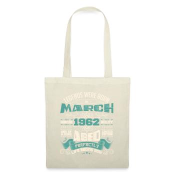 March 1962 | birthday gift - Sac en tissu - nature - Devant