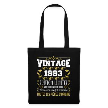 vintage 1993 | Toutes Les Pièces D'origine - Sac en tissu - noir - Devant
