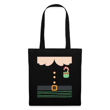 Imp Christmas Elves Christmas - Tote Bag - black - Front