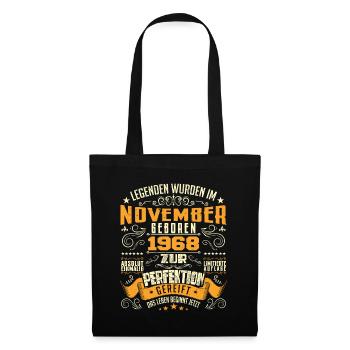 Im November 1968 geboren - Sac en tissu - noir - Devant