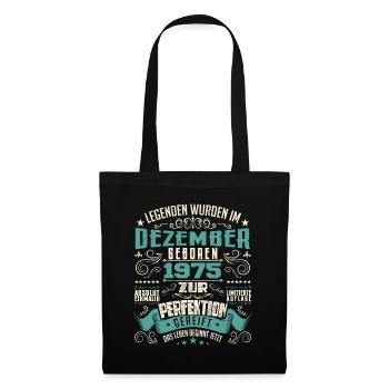 Legenden werden geboren im Dezember 1975 - Sac en tissu - noir - Devant