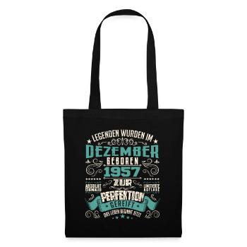Legenden werden geboren im Dezember 1957 - Sac en tissu - noir - Devant
