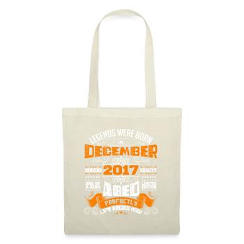 Legends were born in December 2017 | gift - Tote Bag - nature - Front