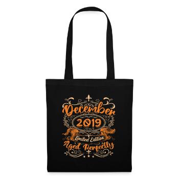 December 2019 | Limited Edition - Tote Bag - black - Front