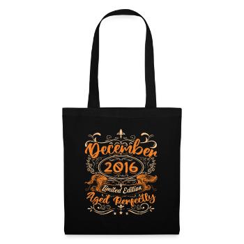 December 2016 | Limited Edition - Tote Bag - black - Front