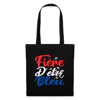 6 - Sac en tissu - noir - Devant