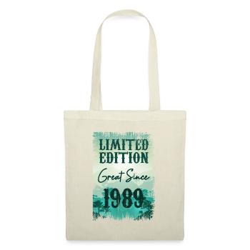 Einzigartig seit 1989 - Stoffbeutel - Natur - Vorne