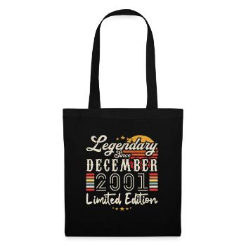 Legendary since December 2001 Limited Edition - Tote Bag - black - Front