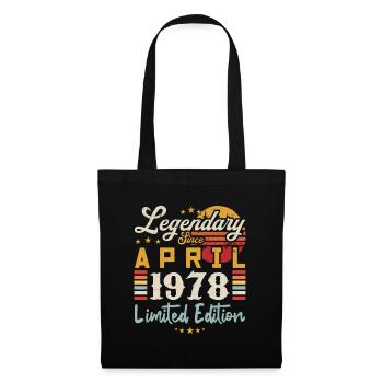 Legendary Since April 1978 | limited edition - Sac en tissu - noir - Devant