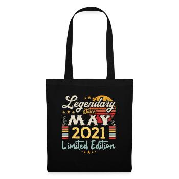 Legendary since May 2021 Limited Edition - Tote Bag - black - Front