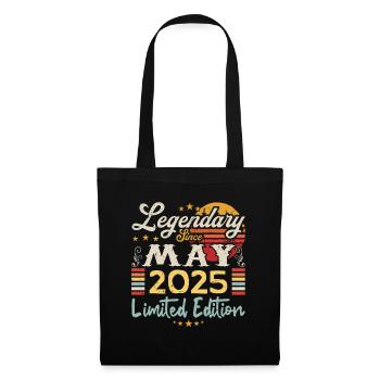 Legendary since May 2025 Limited Edition - Tote Bag - black - Front