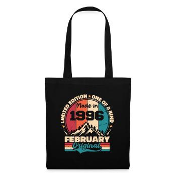 Légende vivante depuis février 1996 - Sac en tissu - noir - Devant