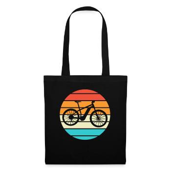 E-Bike Bike Cyclist Gift Bike Cyclist - Tote Bag - black - Front