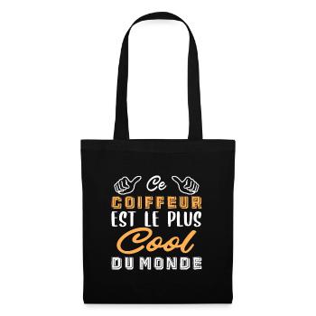 Ce Coiffeur est Le Plus Cool Du Monde - Sac en tissu - noir - Devant