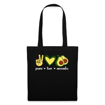 avocado herrenbekleidung avocado kostümkinder - Stoffbeutel - Schwarz - Vorne