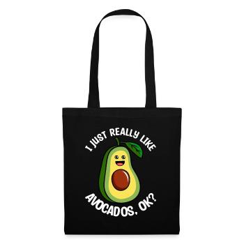 Really Like Avocados Guacamole Lover Avocado - Tote Bag - black - Front