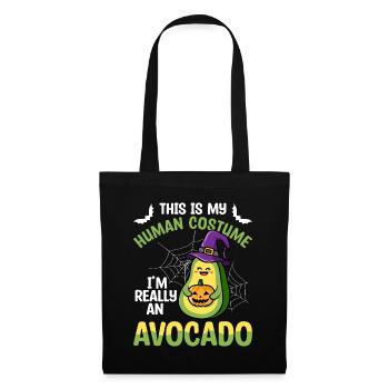 Truly an avocado guacamole lover avocados - Tote Bag - black - Front