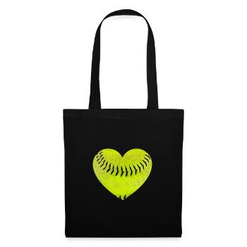 Aimez-vous - Sac en tissu - noir - Devant