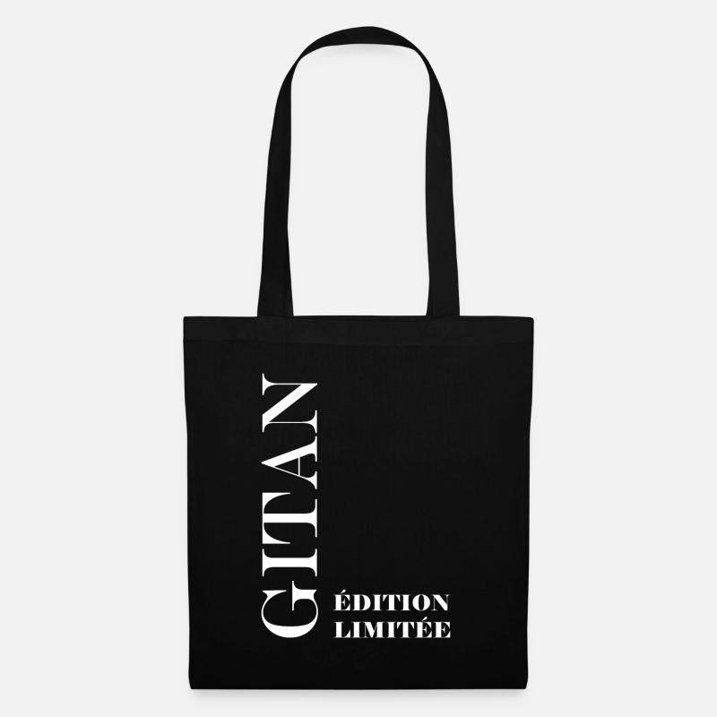 Edition limitée gitan - Sac en tissu - noir