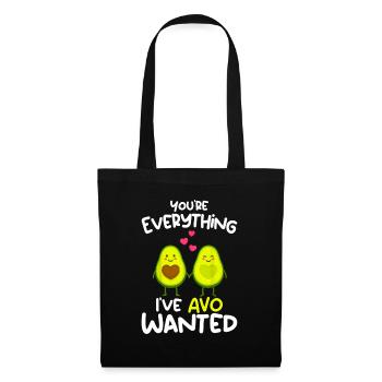 You're Everything I've AVO Wanted - Sac en tissu - noir - Devant