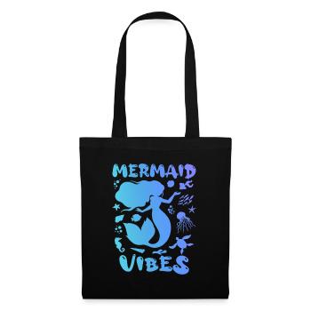 Mermaid - Sirène - Mermaid Vibes - Tote Bag - black - Front