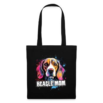 Beagle Dog Cadeau Dire - Sac en tissu - noir - Devant