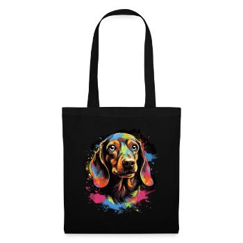 Dachshund Dog Gift Saying - Tote Bag - black - Front