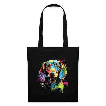 Dachshund Dog Gift Saying - Tote Bag - black - Front
