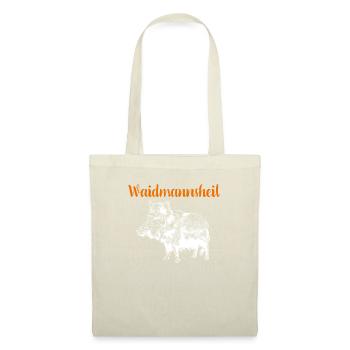 Waidmannsheil I Keiler Jagd Motiv - Stoffbeutel - Natur - Vorne