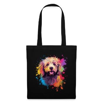 Havaneser Hund Geschenk Spruch - Stoffbeutel - Schwarz - Vorne