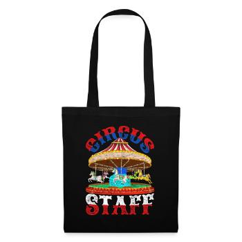 Circus Artist Carousel Gift Circus - Tote Bag - black - Front