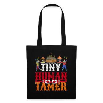 Little People Tamer Funny Gift Circus - Tote Bag - black - Front