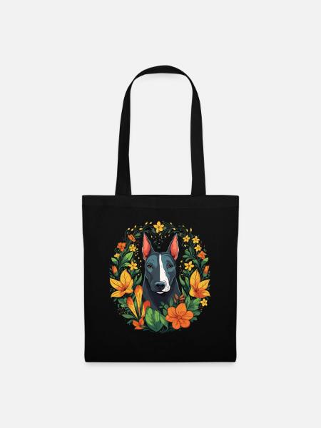 Bull Terrier Bull Terrier Dog Gift - Tote Bag - black