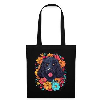 Portuguese Water Dog Dog Gift - Tote Bag - black - Front