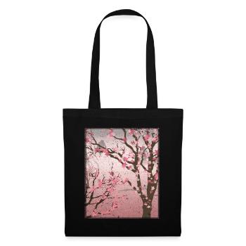 Japan Sakura Gift Idea of Japanese Cherry Blossoms - Tote Bag - black - Front
