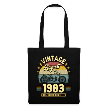Biker Party August 1983 40 years anniversary - Tote Bag - black - Front