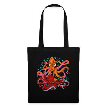 Sea Creatures Ocean Animal Octopus Gift Octopus - Tote Bag - black - Front
